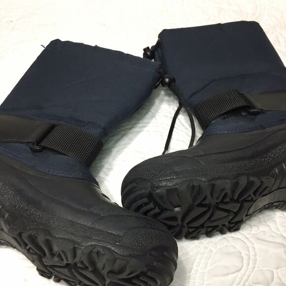Tundra Portland Blue & Black Waterproof Snow / Rain Boots, Size 6 - Picture 8 of 12